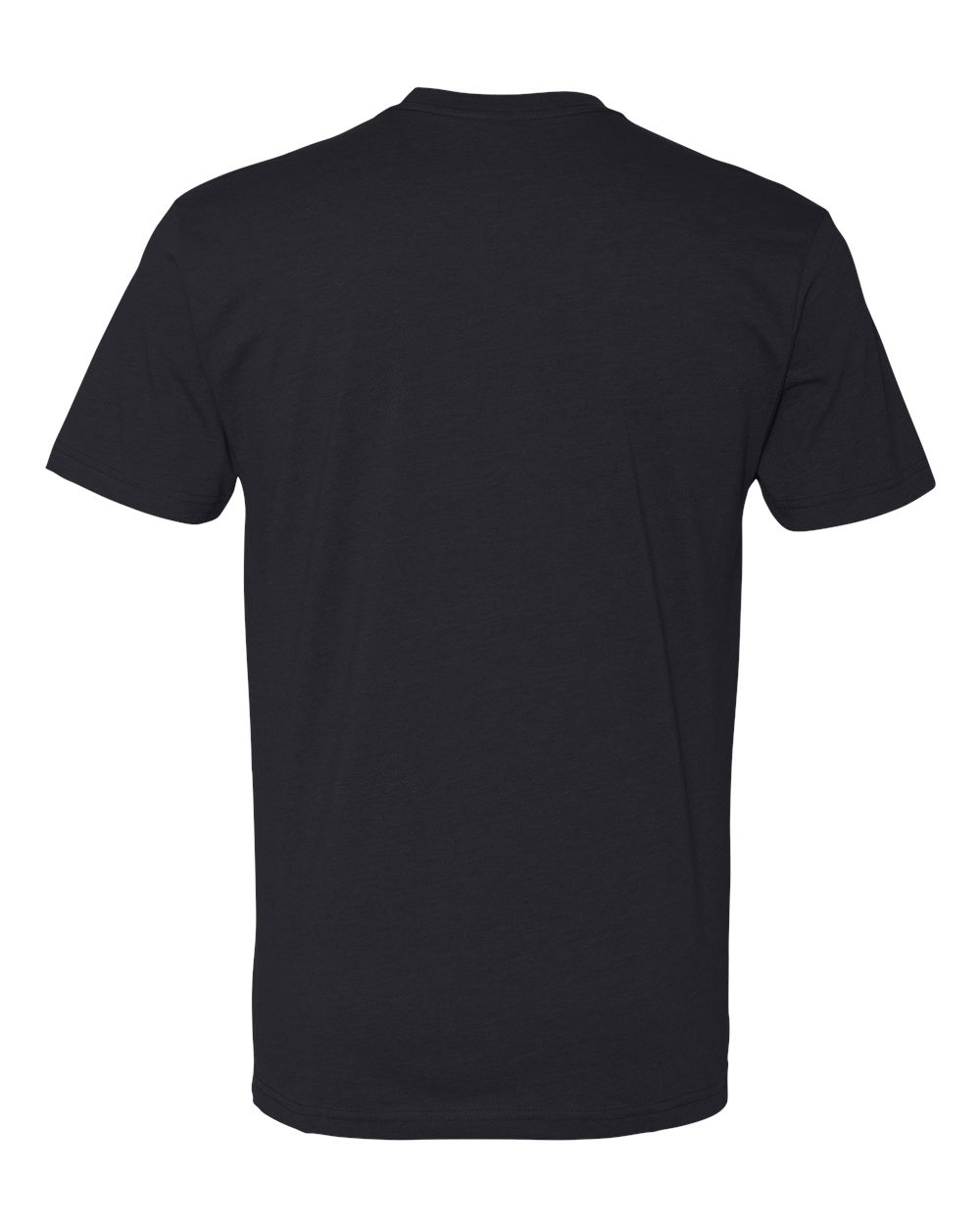 Next Level 6210 Unisex CVC Tee in Black, back