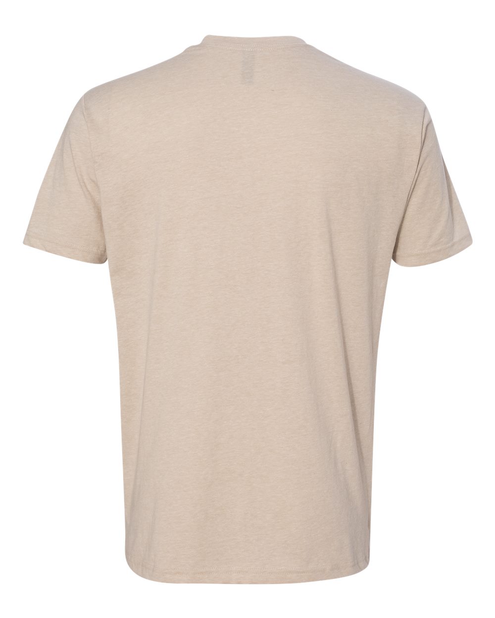 Next Level 6210 Unisex CVC Tee in Cream, back