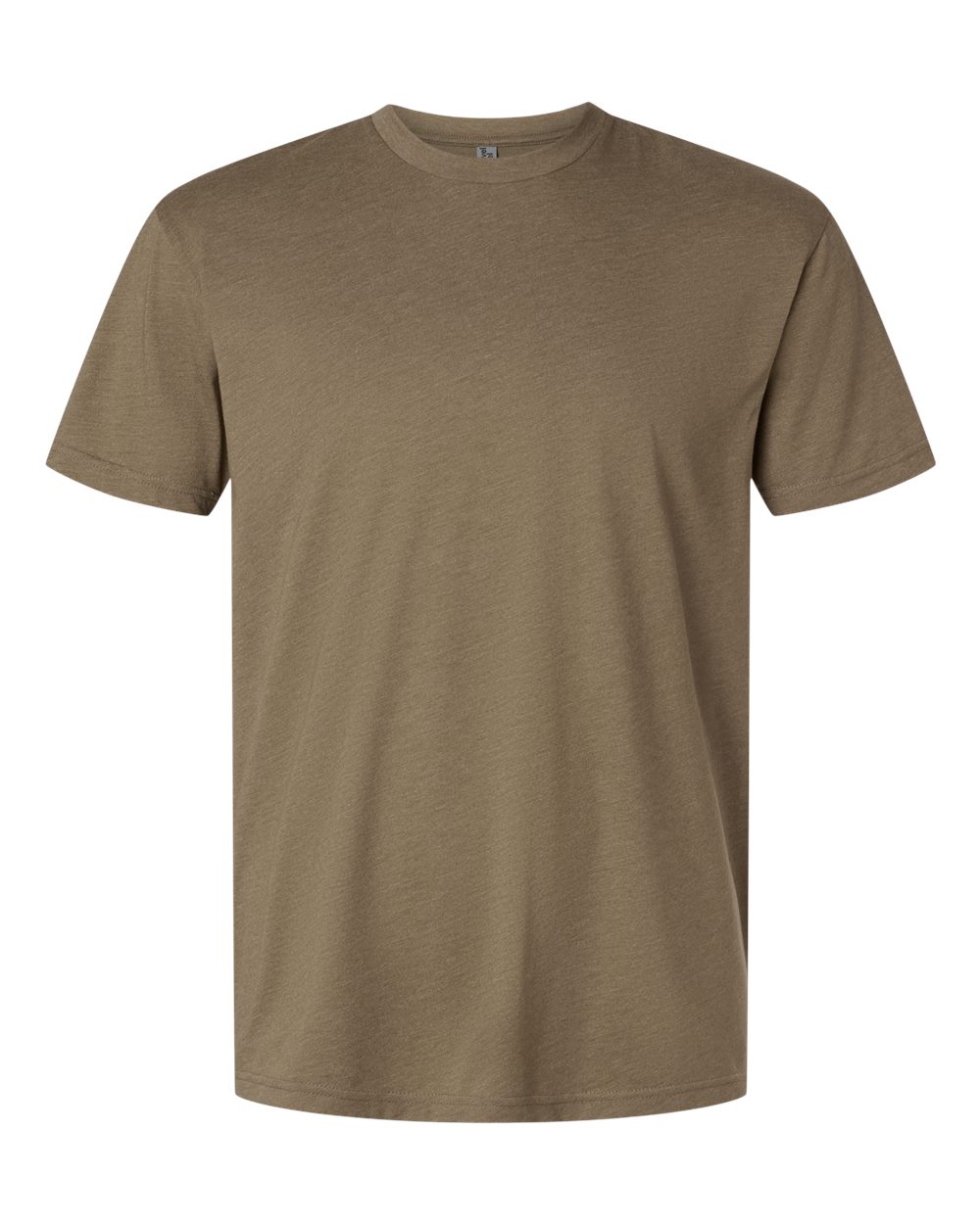 Next Level 6210 Unisex CVC Tee in Heather Coyote Brown