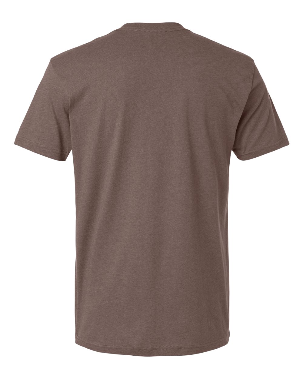 Next Level 6210 Unisex CVC Tee in Heather Shiitake, back