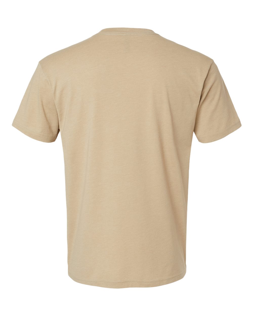 Next Level 6210 Unisex CVC Tee in Heather Tan, back