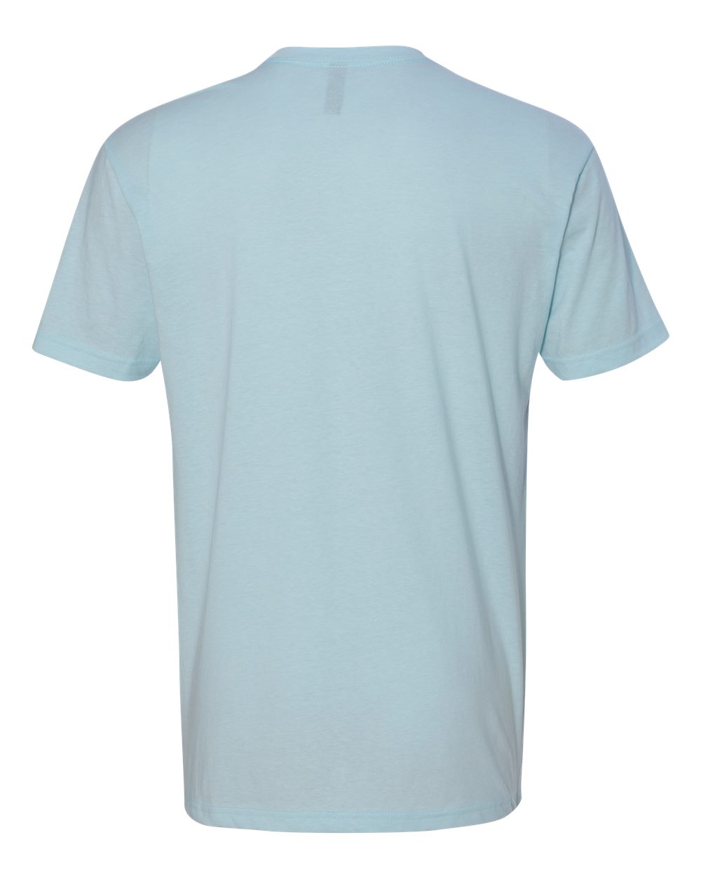 Next Level 6210 Unisex CVC Tee in Ice Blue, back