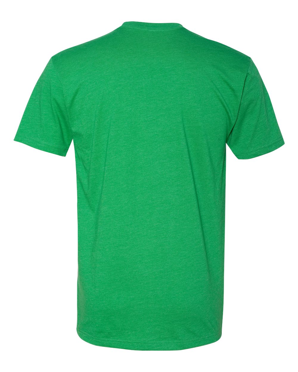 Next Level 6210 Unisex CVC Tee in Kelly Green, back