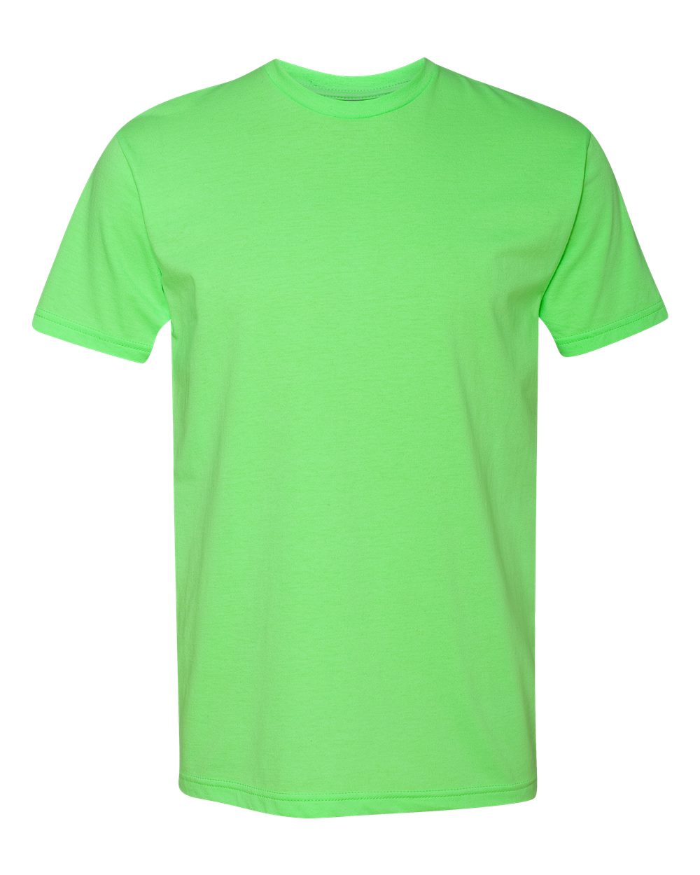 Next Level 6210 Unisex CVC Tee in Neon Heather Green