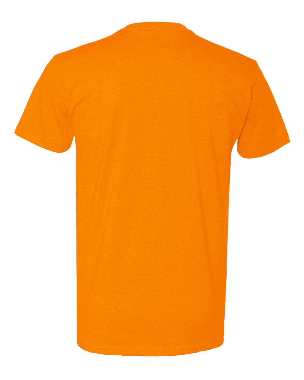 Next Level 6210 Unisex CVC Tee in Orange, back