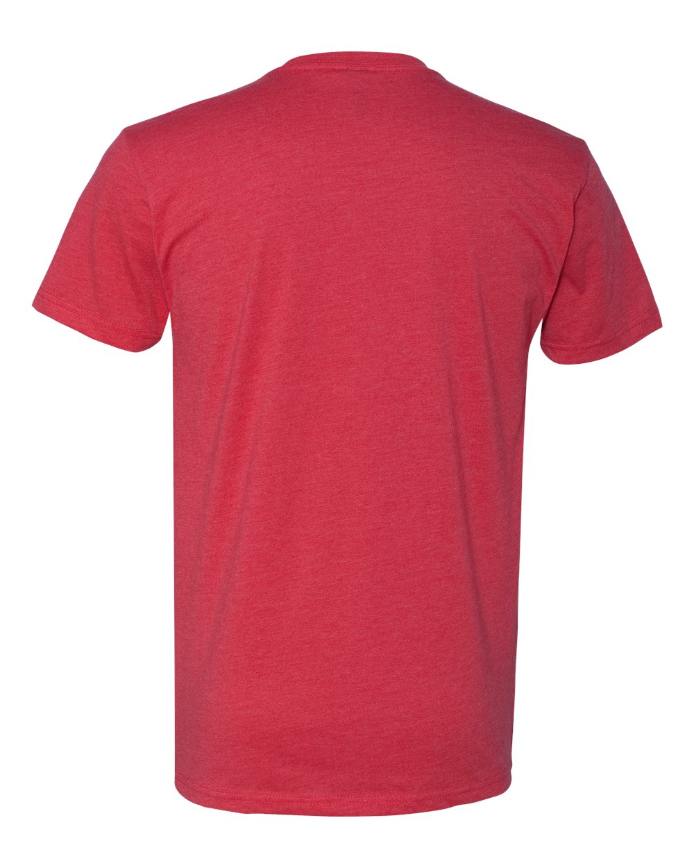 Next Level 6210 Unisex CVC Tee in Red, back