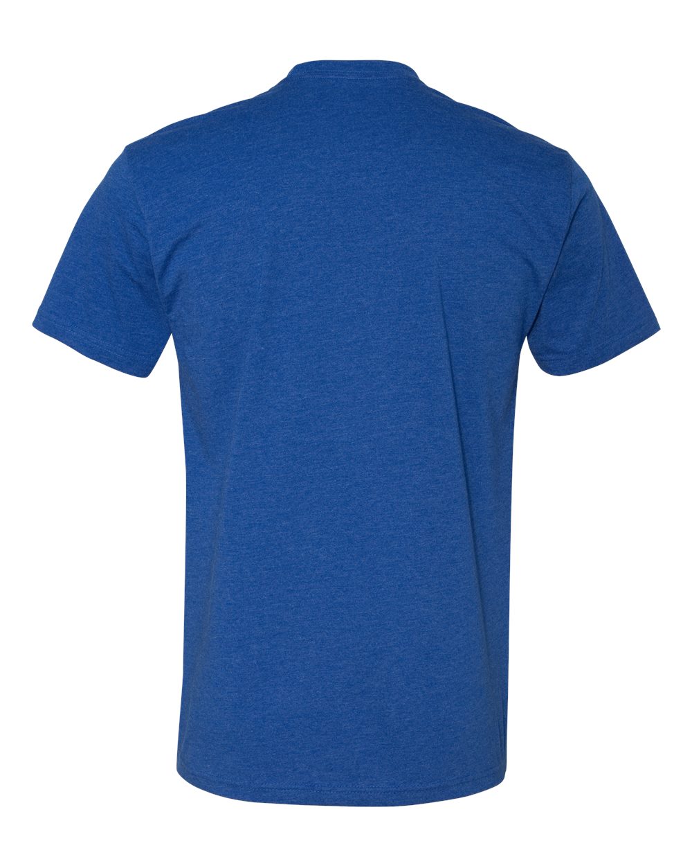 Next Level 6210 Unisex CVC Tee in Royal, back
