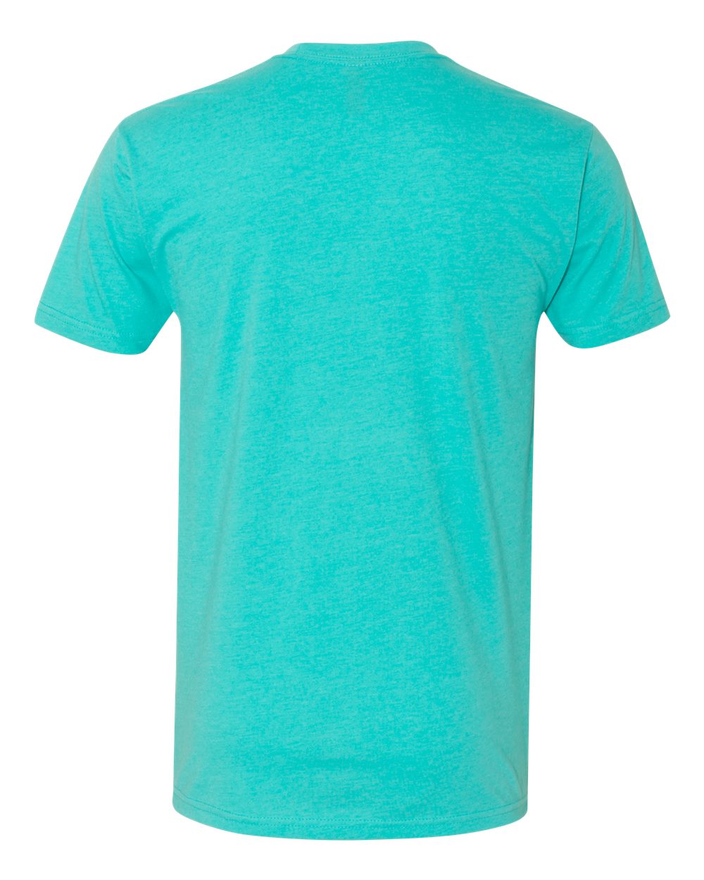 Next Level 6210 Unisex CVC Tee in Tahiti Blue, back