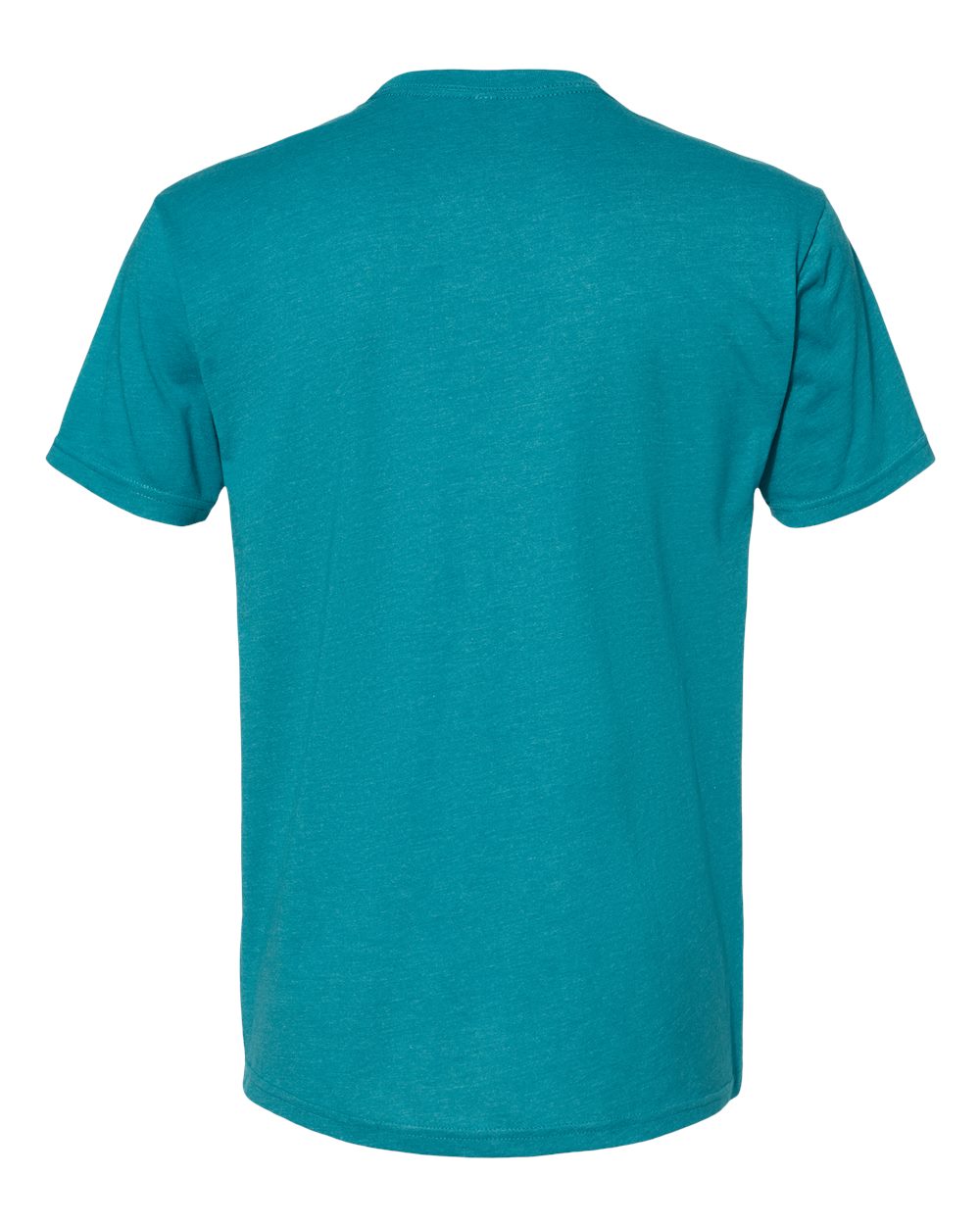 Next Level 6210 Unisex CVC Tee in Teal, back