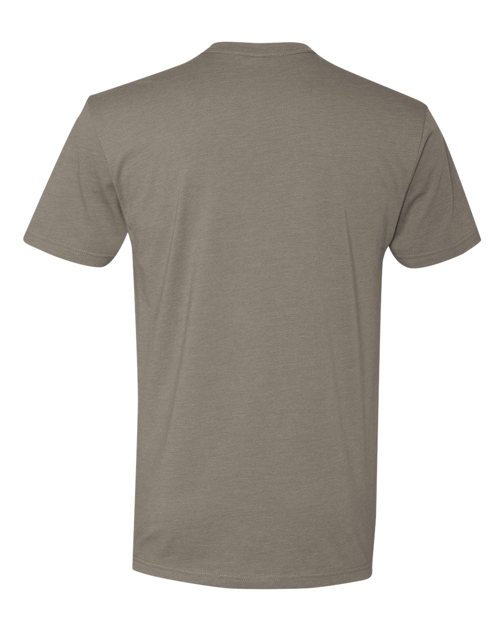Next Level 6210 Unisex CVC Tee in Warm Grey, back