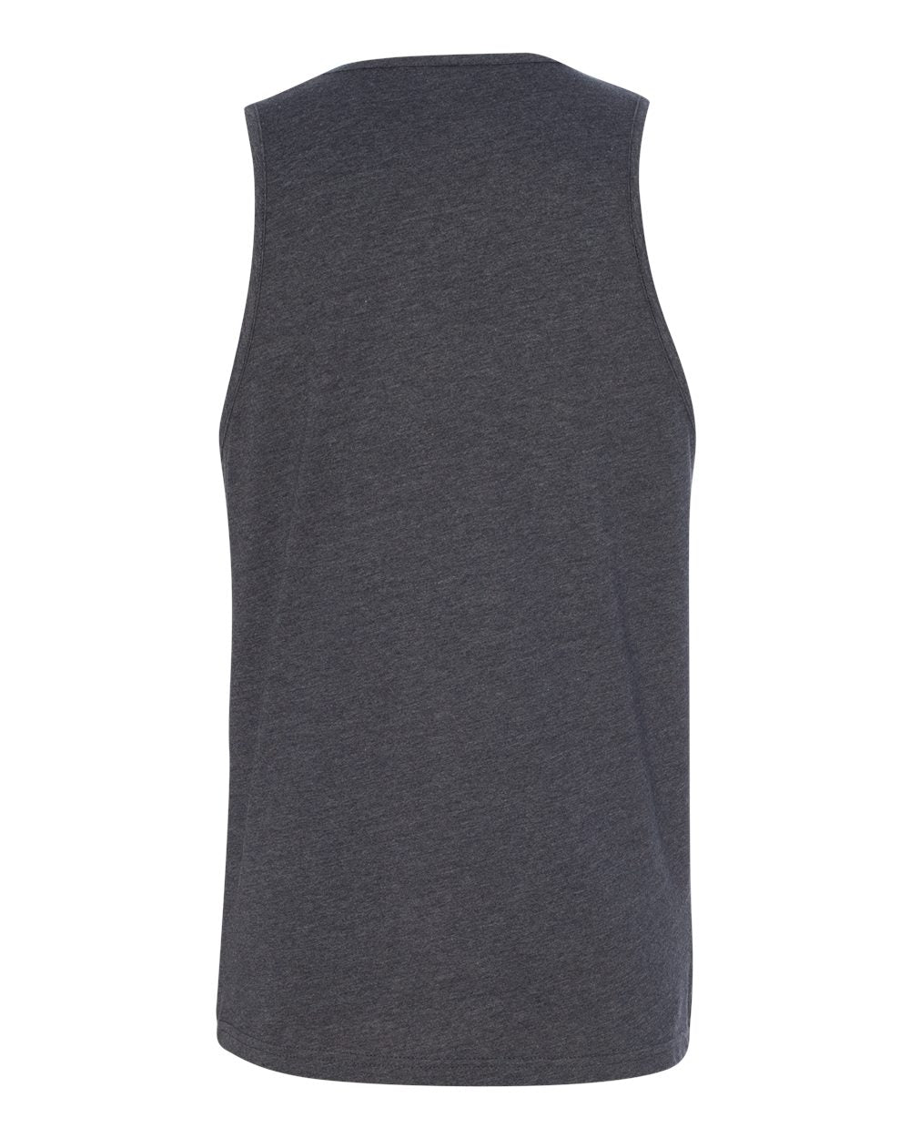 Next Level 6233 Unisex CVC Tank in Charcoal, back