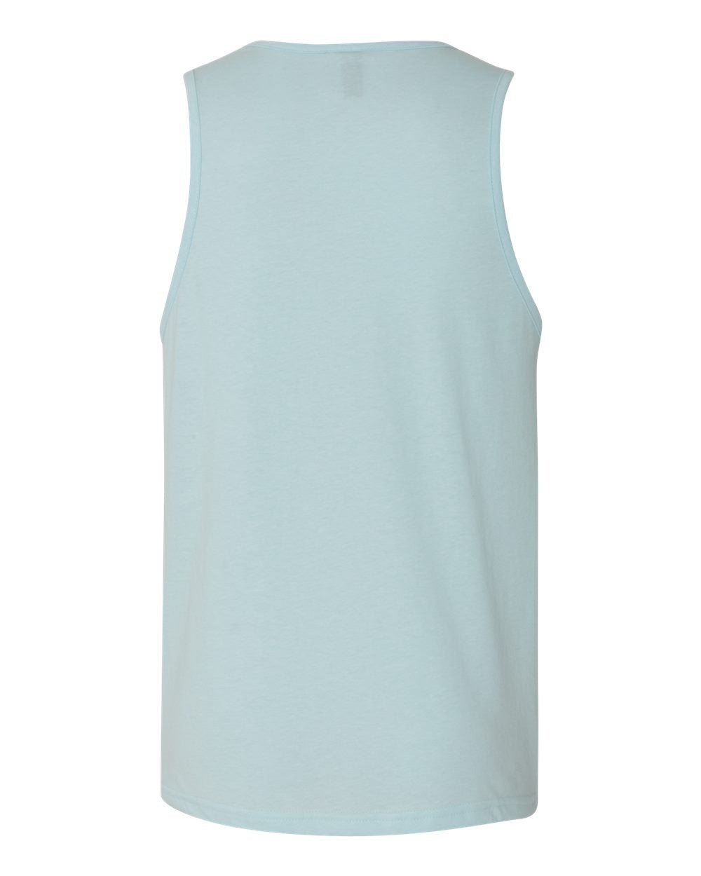 Next Level 6233 Unisex CVC Tank in Ice Blue, back