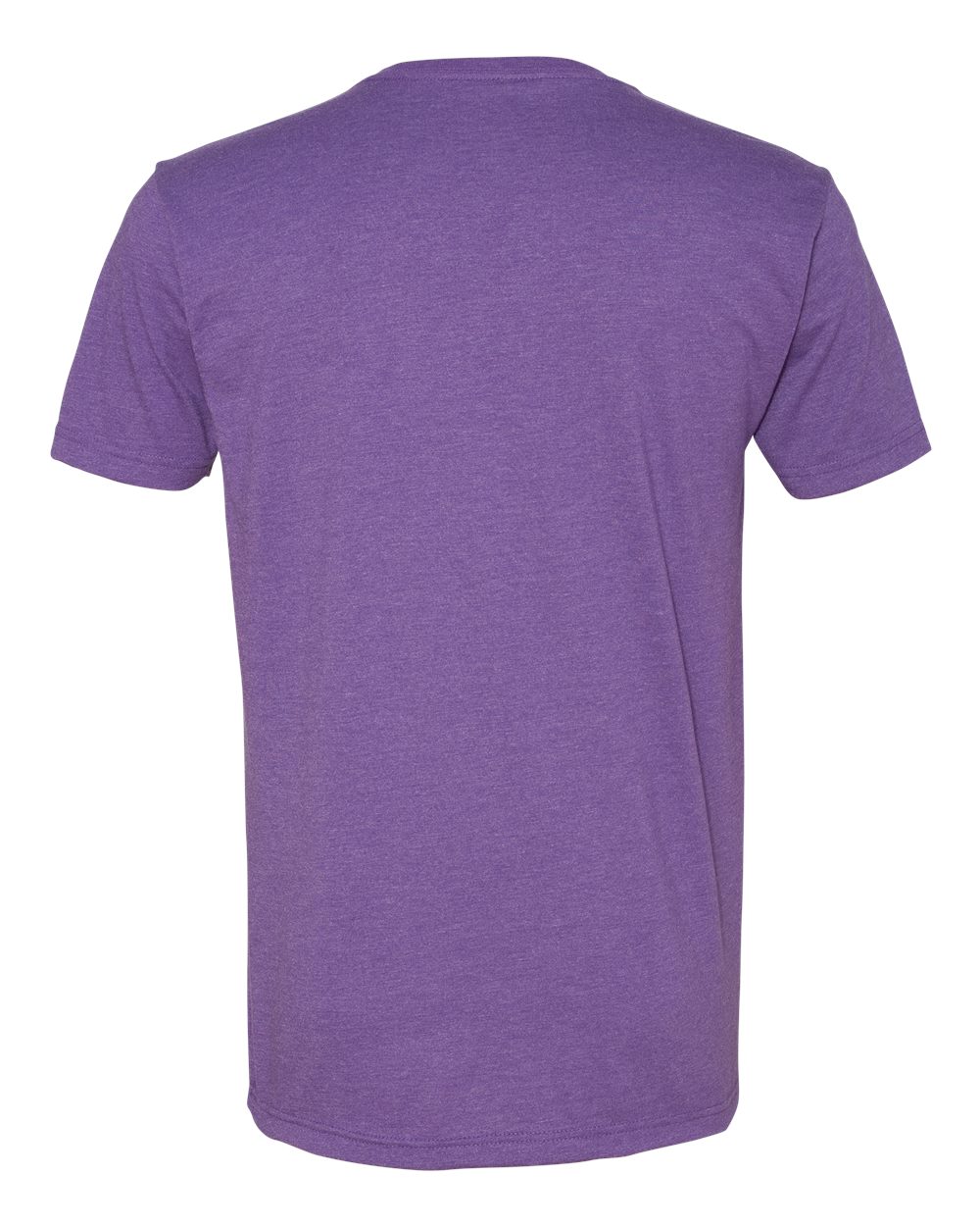 Next Level 6240 Unisex CVC V-Neck Tee in Purple Rush, back