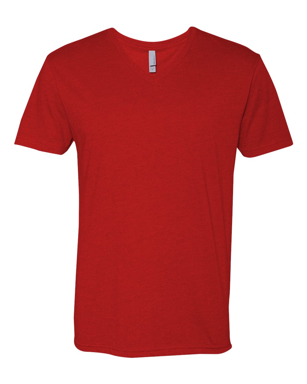 Next Level 6240 Unisex CVC V-Neck Tee in Red