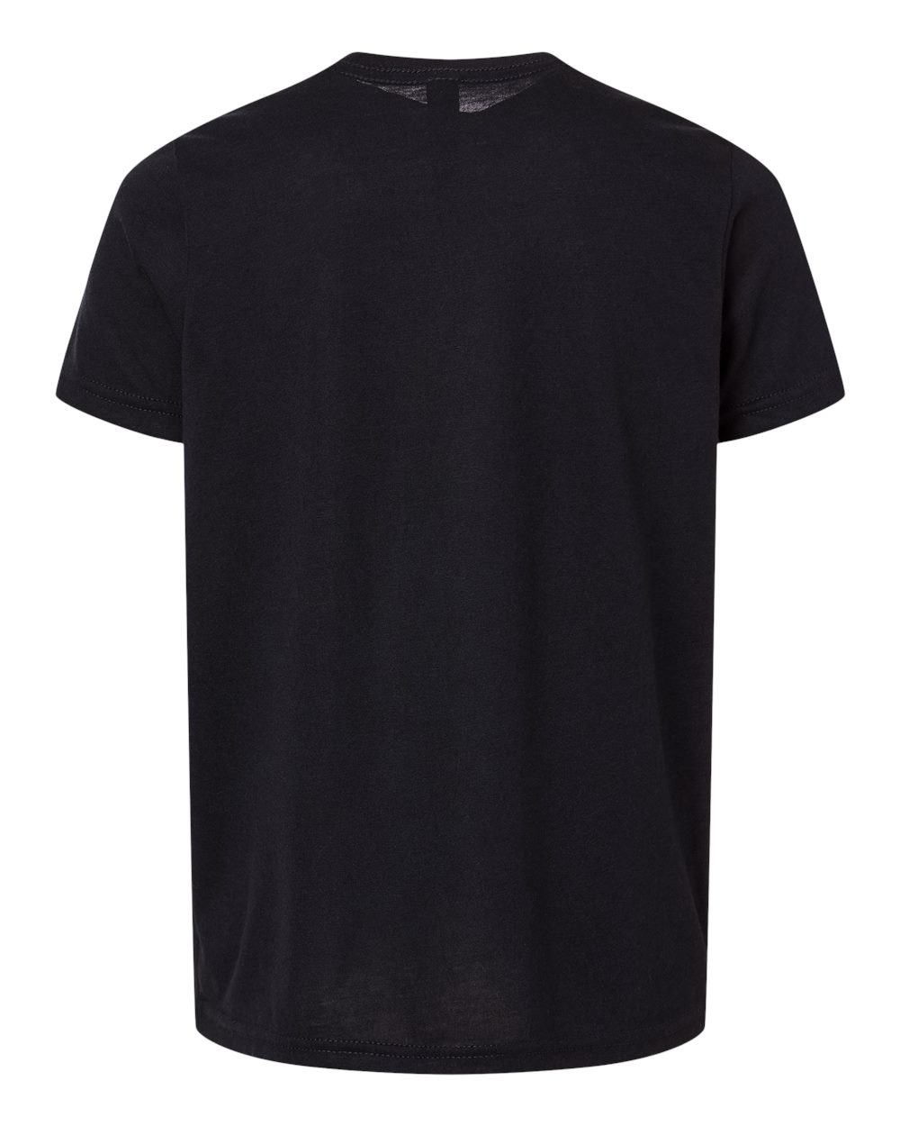Next Level 6310 Youth Triblend Tee in Black, back