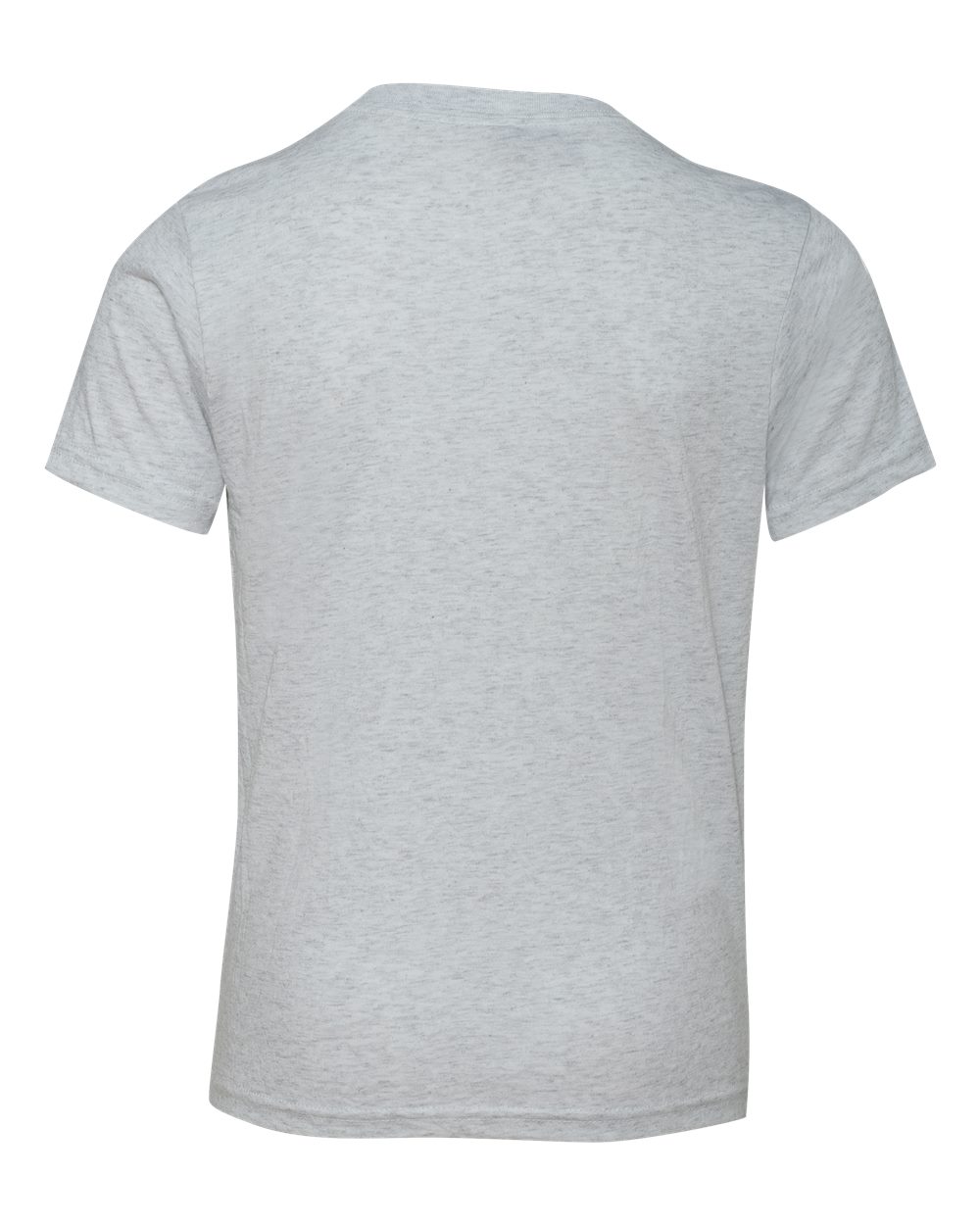 Next Level 6310 Youth Triblend Tee in Heather White, back
