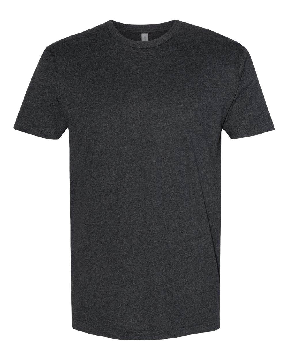 Next Level 6410 Unisex Sueded Tee in Heather Charcoal