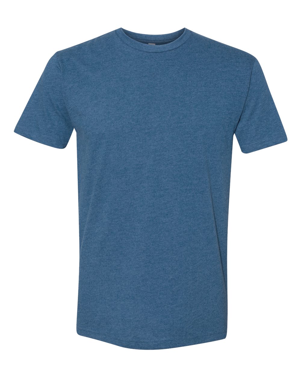 Next Level 6410 Unisex Sueded Tee in Heather Cool Blue