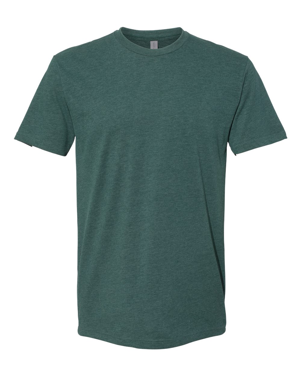 Next Level 6410 Unisex Sueded Tee in Heather Forest Green