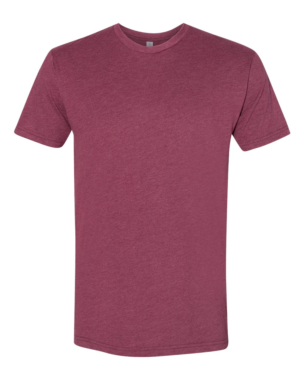 Next Level 6410 Unisex Sueded Tee in Heather Maroon