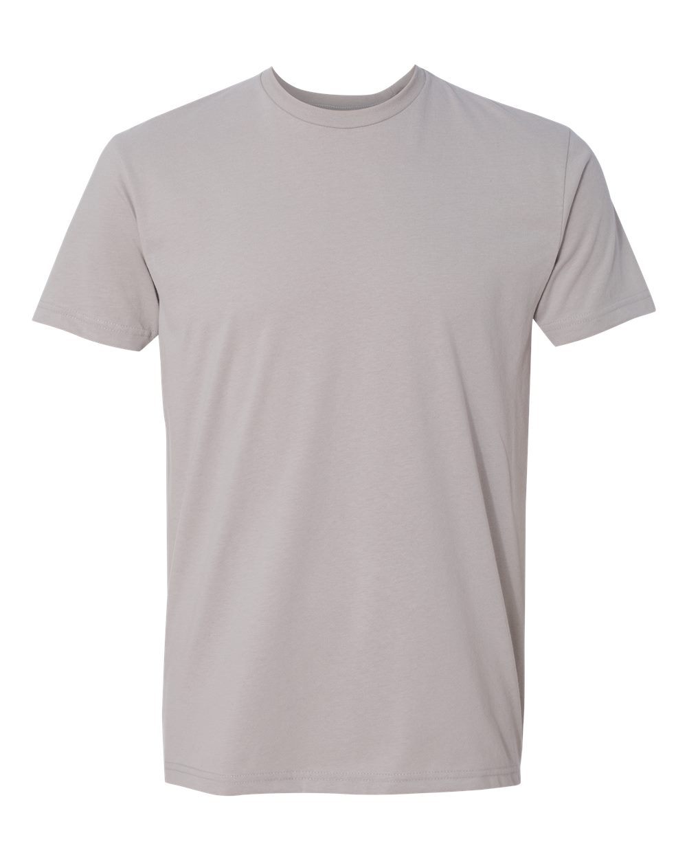 Next Level 6410 Unisex Sueded Tee in Light Grey