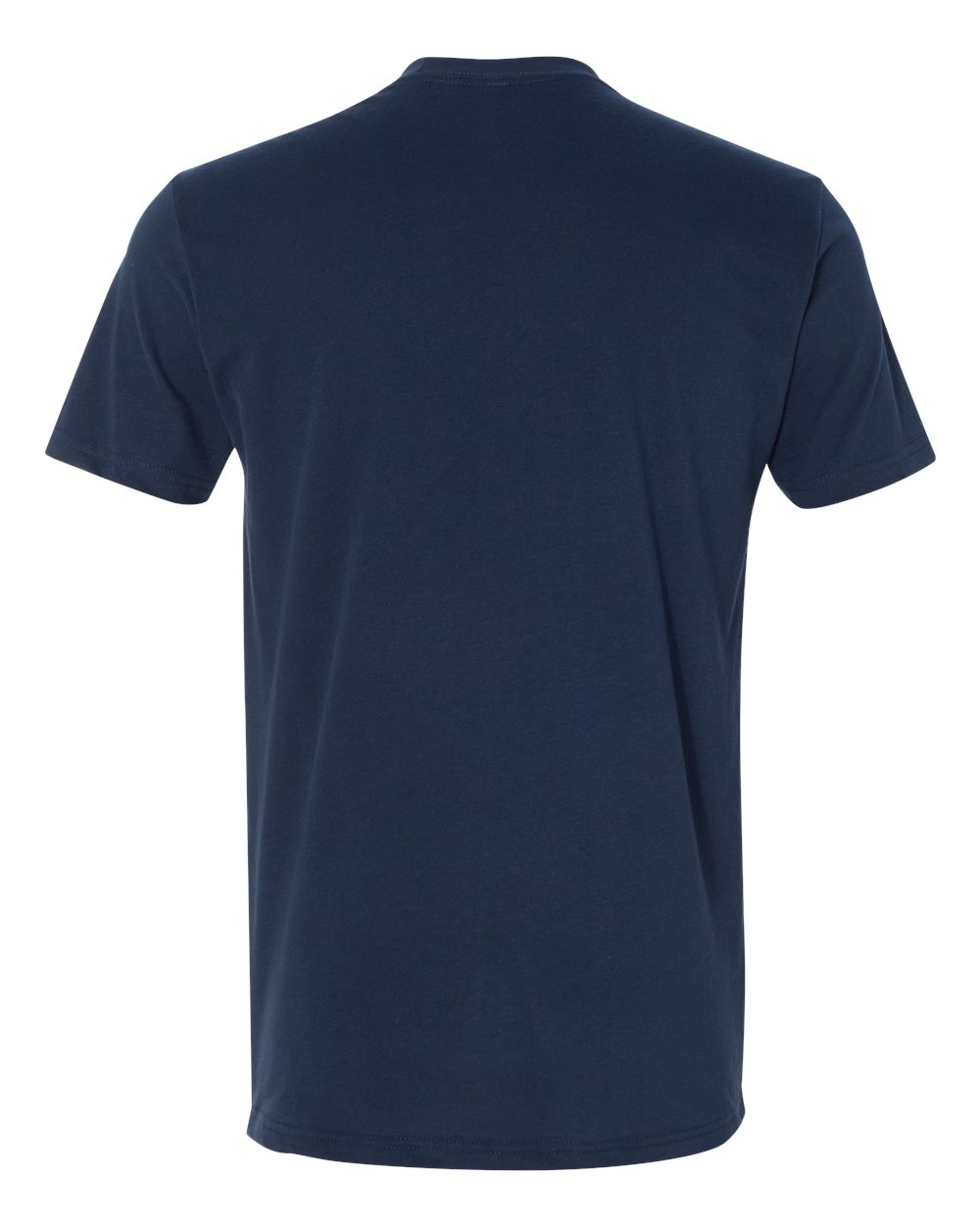 Next Level 6410 Unisex Sueded Tee in Midnight Navy, back