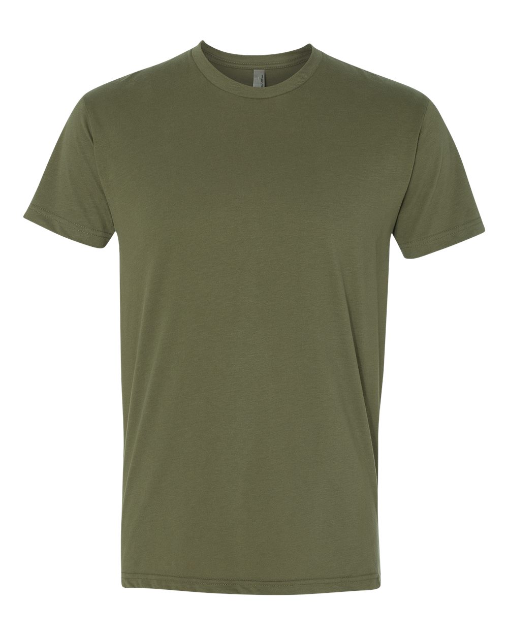 Next Level 6410 Unisex Sueded Tee in Military Green