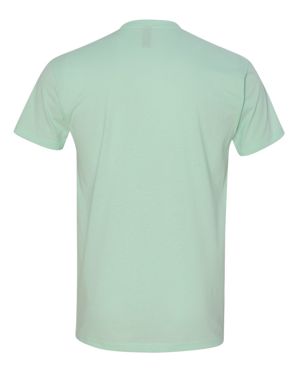 Next Level 6410 Unisex Sueded Tee in Mint, back