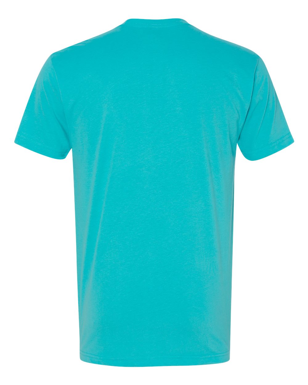 Next Level 6410 Unisex Sueded Tee in Tahiti Blue, back