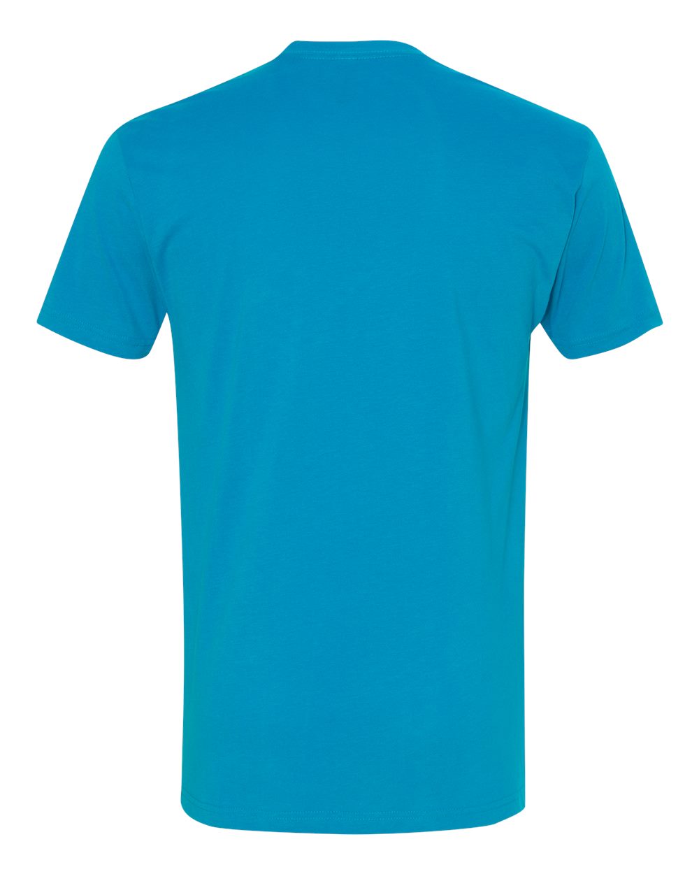 Next Level 6410 Unisex Sueded Tee in Turquoise, back