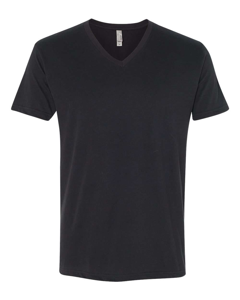 Next Level 6440 Unisex Sueded V-Neck Tee in Black