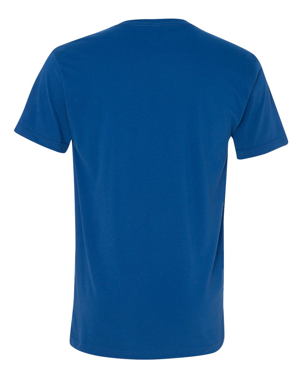 Next Level 6440 Unisex Sueded V-Neck Tee in Cool Blue, back