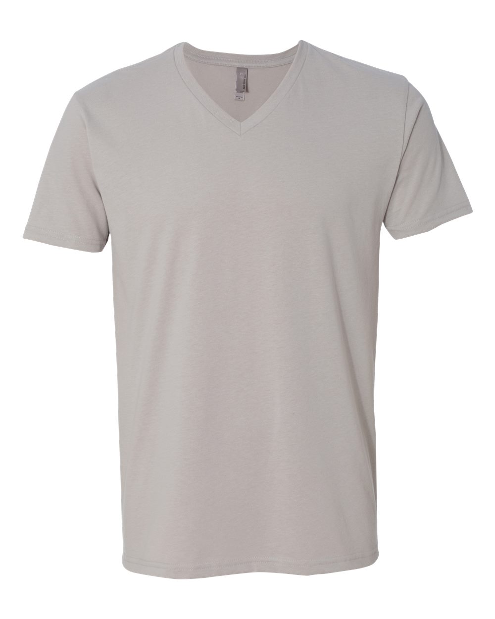 Next Level 6440 Unisex Sueded V-Neck Tee in Light Grey