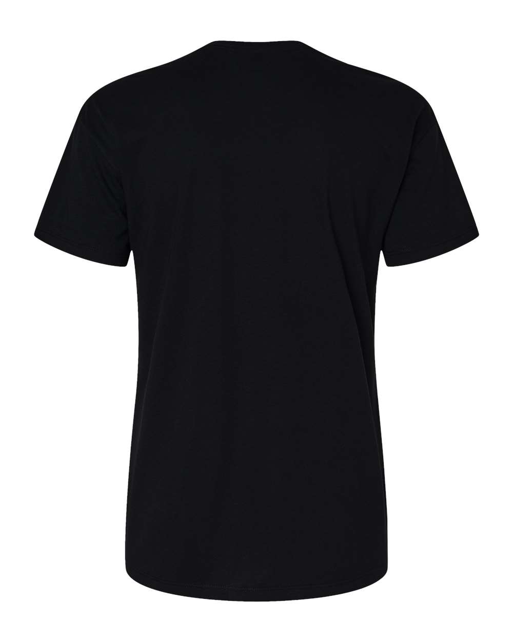 Next Level 6600 Women's CVC Relaxed Tee in Black, back