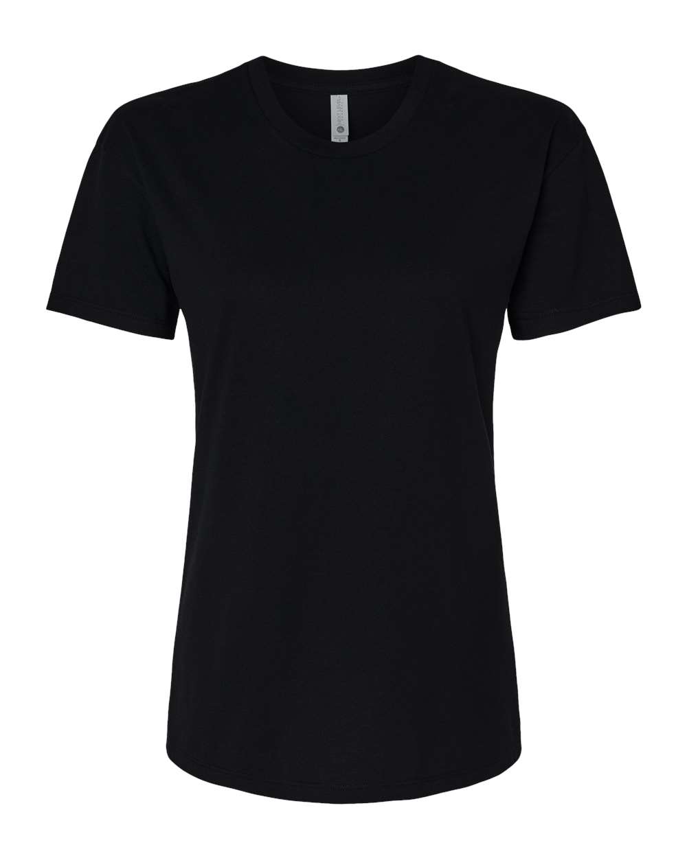 Next Level 6600 Women's CVC Relaxed Tee in Black