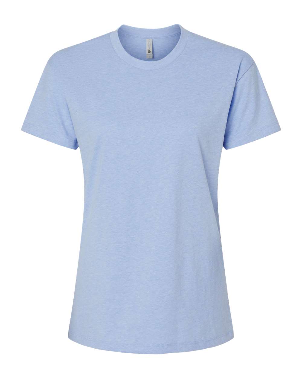 Next Level 6600 Women's CVC Relaxed Tee in Heather Columbia Blue