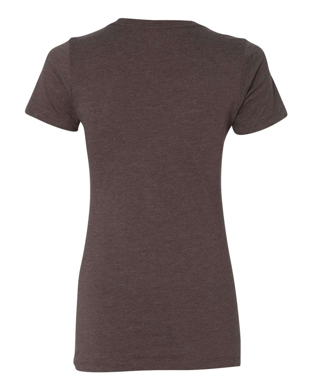 Next Level 6610 Women’s CVC Tee in Espresso, back