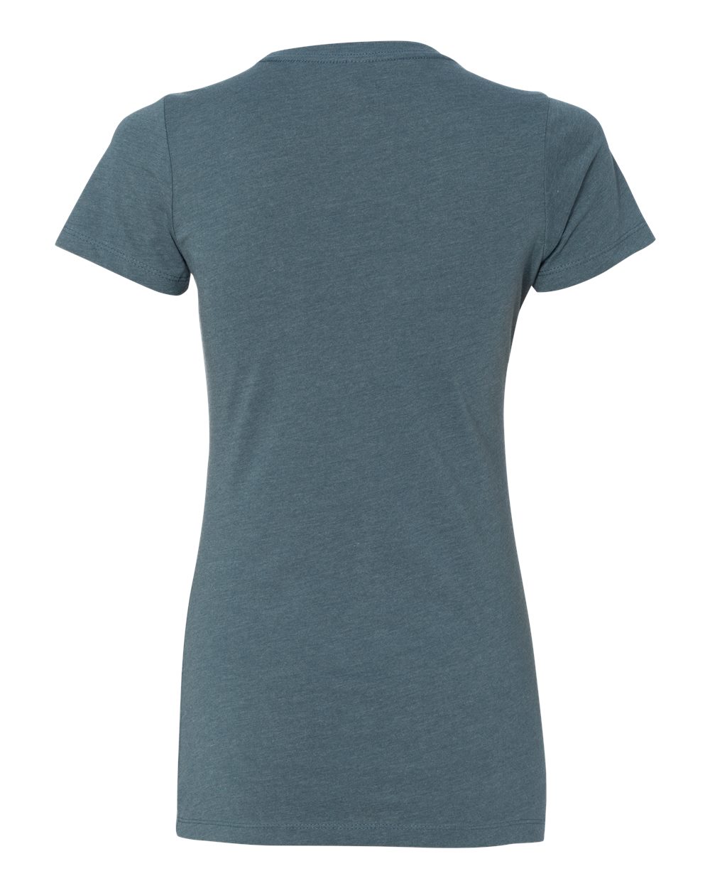 Next Level 6610 Women’s CVC Tee in Indigo, back
