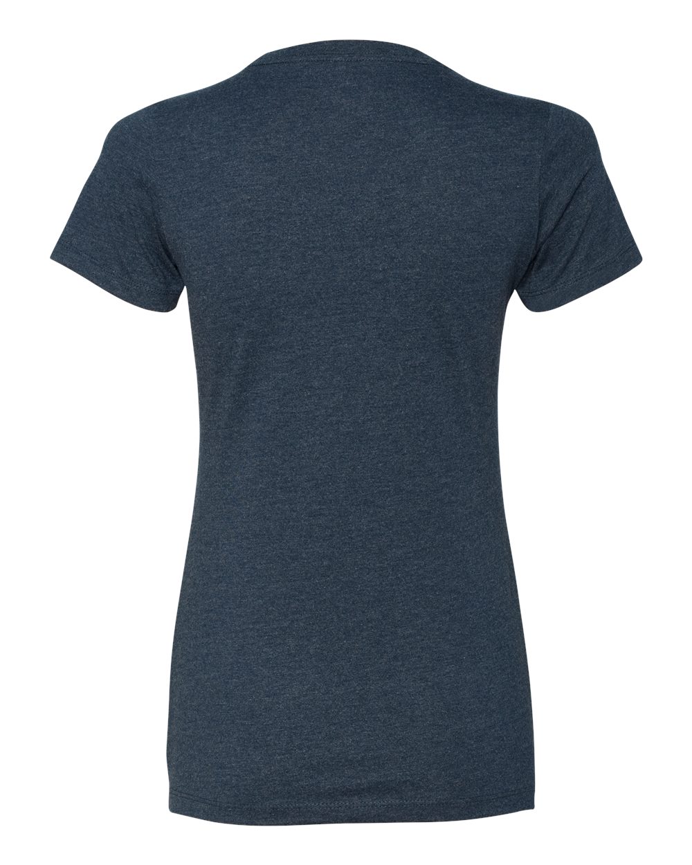 Next Level 6610 Women’s CVC Tee in Midnight Navy, back