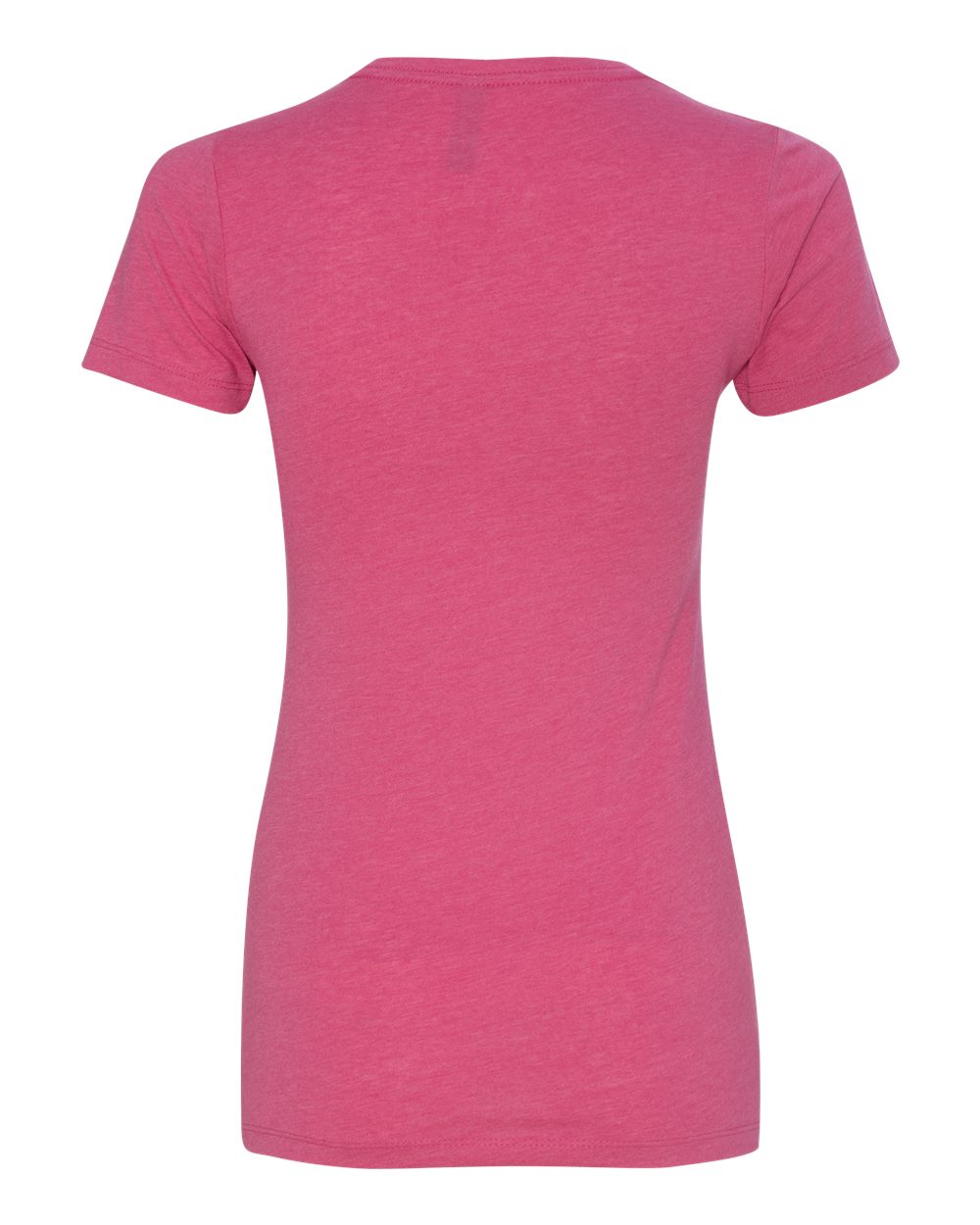 Next Level 6610 Women’s CVC Tee in Raspberry, back