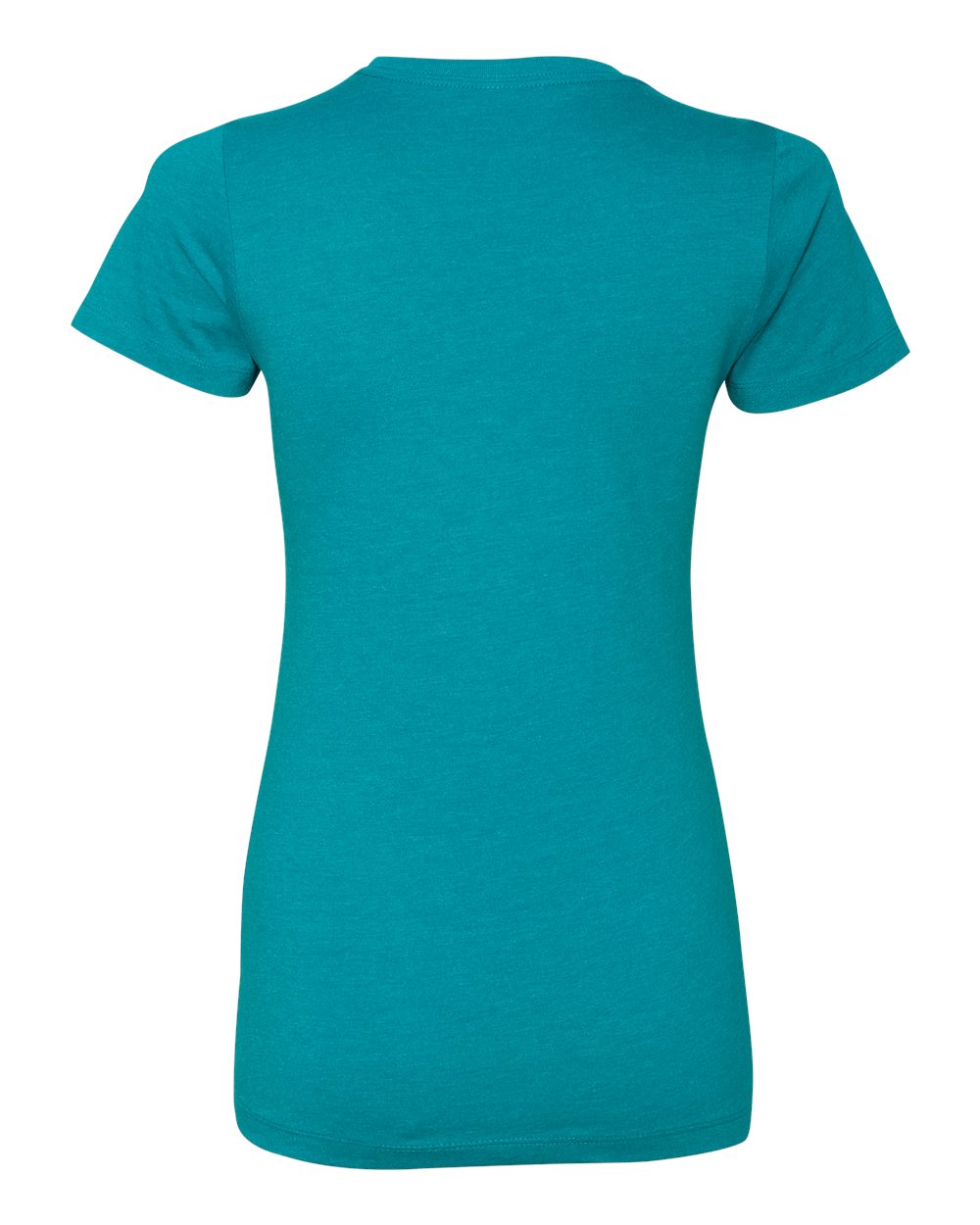 Next Level 6610 Women’s CVC Tee in Teal, back