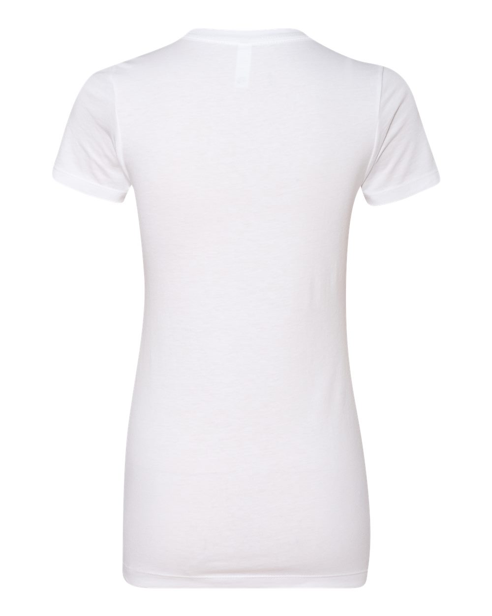 Next Level 6610 Women’s CVC Tee in White, back