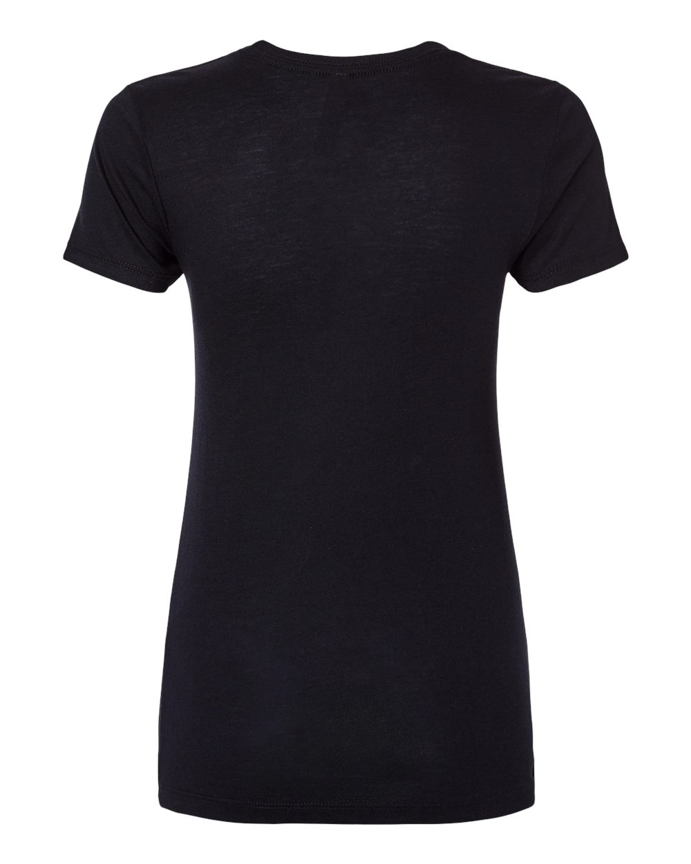 Next Level 6710 Women’s Triblend Tee in Black, back