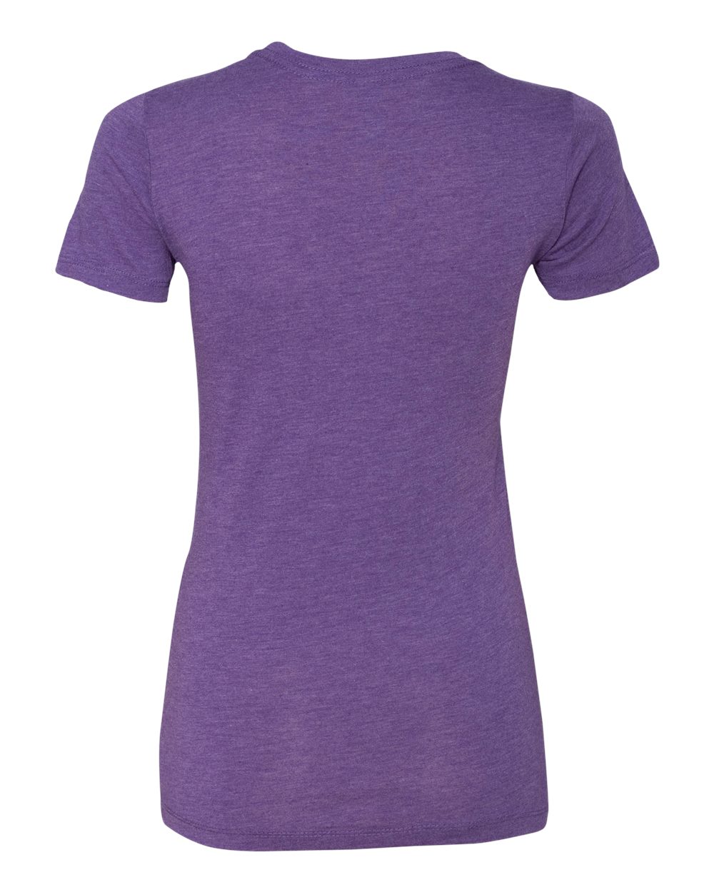 Next Level 6710 Women’s Triblend Tee in Purple Rush, back