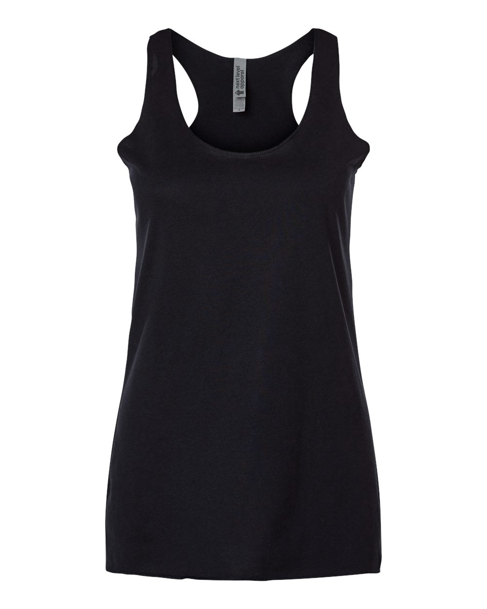 Next Level 6733 Women’s Triblend Racerback Tank in Black