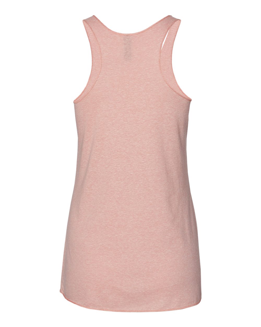 Next Level 6733 Women’s Triblend Racerback Tank in Desert Pink, back