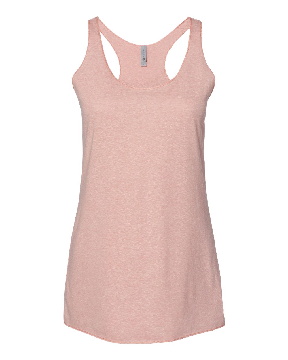 Next Level 6733 Women’s Triblend Racerback Tank in Desert Pink