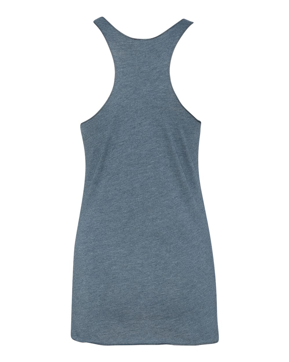 Next Level 6733 Women’s Triblend Racerback Tank in Indigo, back