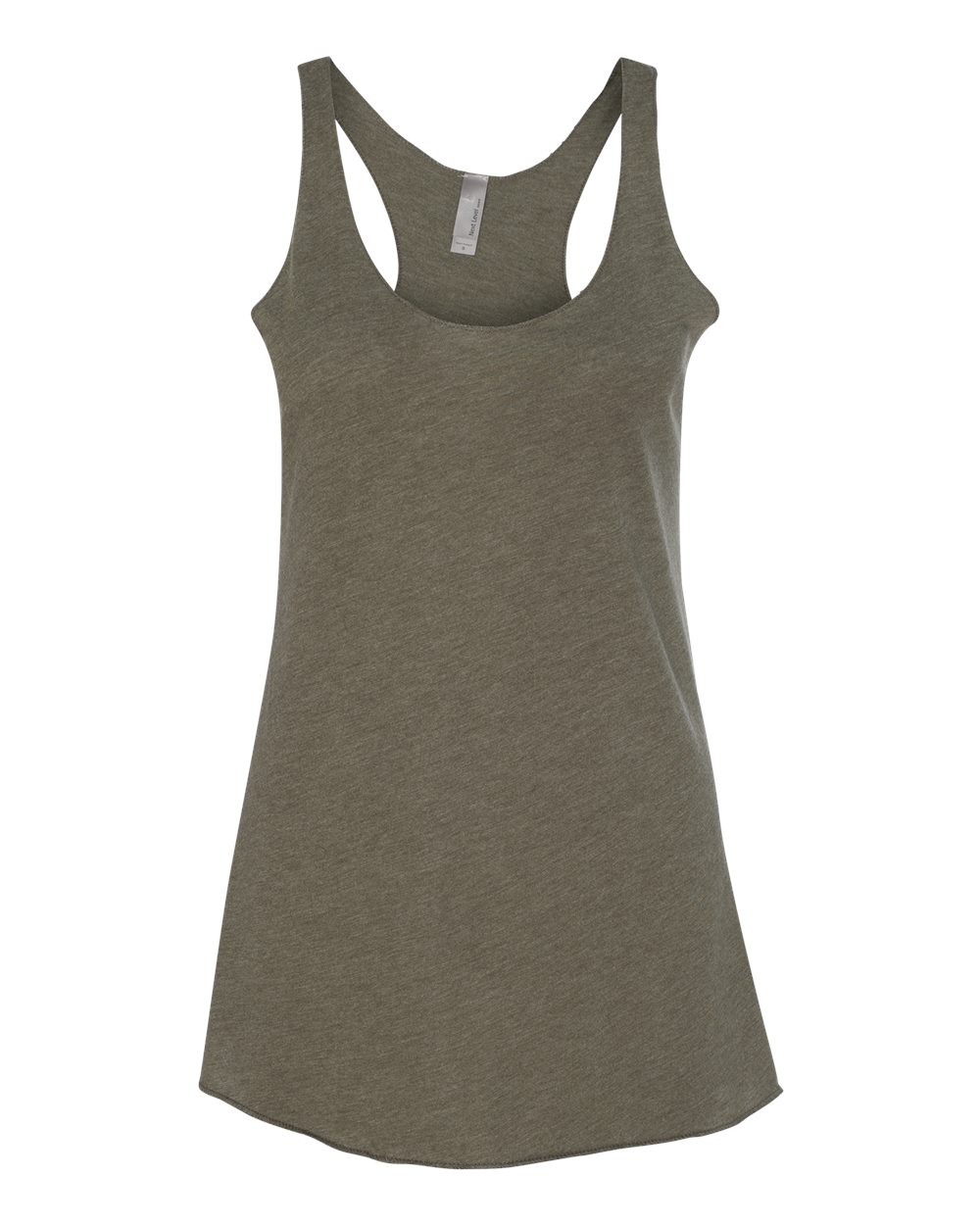 Next Level 6733 Women’s Triblend Racerback Tank in Military Green