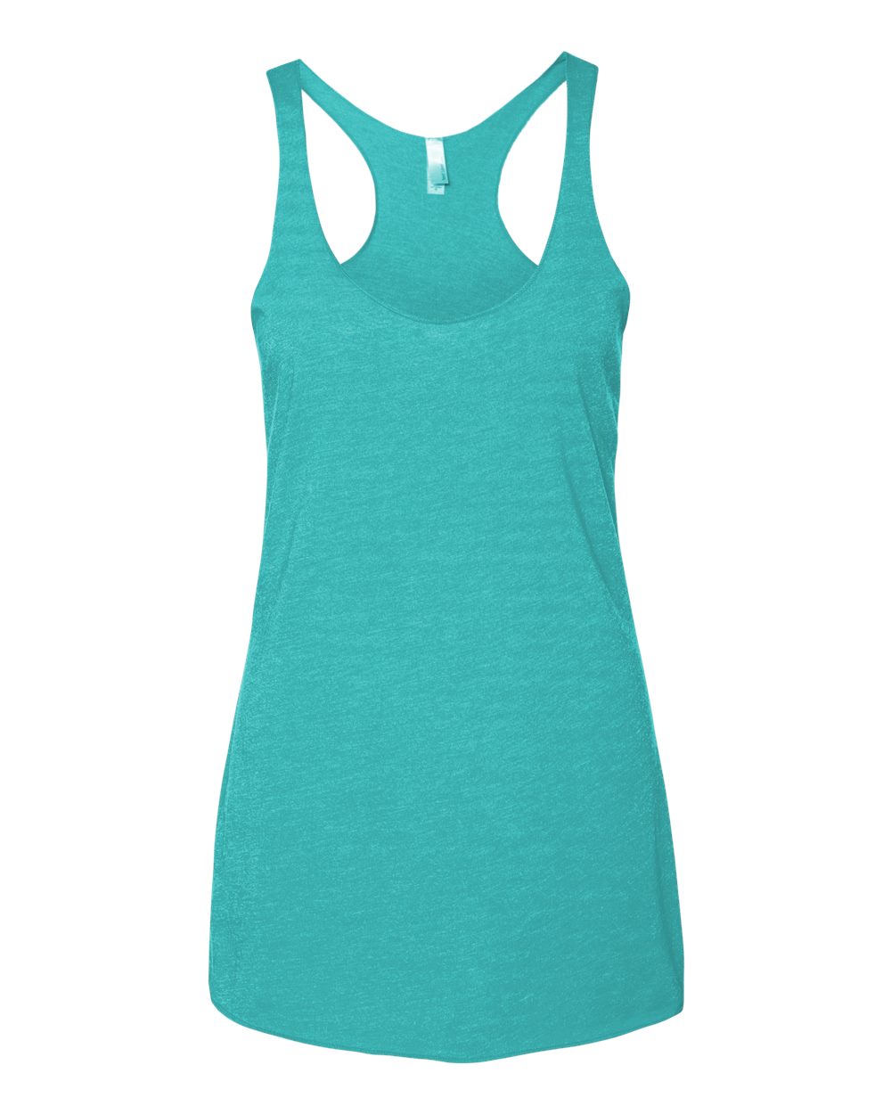 Next Level 6733 Women’s Triblend Racerback Tank in Tahiti Blue
